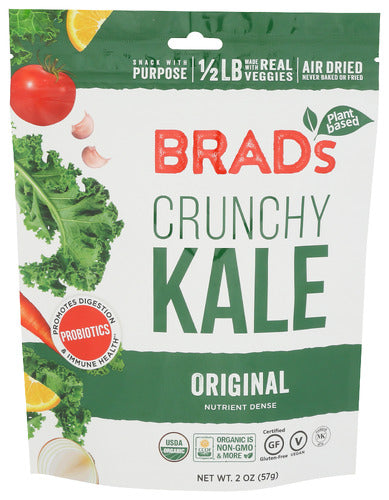 BRADS PLANT BASED KALE CRUNCHY W PRO ORG - 2 OZ