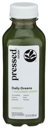 Pressed Juicery Juice Greens Cuc Lemon, 15.2 FO.