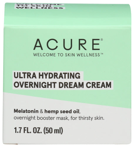 Acure 
Cream Hydrating Overnight, 1.7 FO.