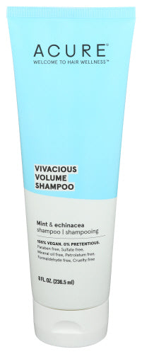 Acure 
Shampoo Volume Ppmint, 8 FO.