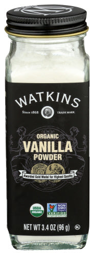 WATKINS POWDER VANILLA ORG - 3.4 OZ