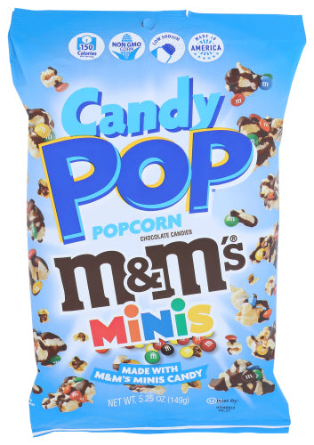 Cookie Pop Popcorn 
Popcorn M&M Minis, 5.25 OZ.