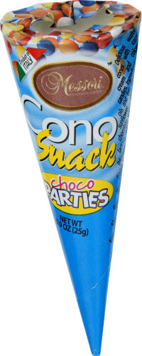 MESSORI CONO SNACK CHOC MLTICLR - 0.9 OZ