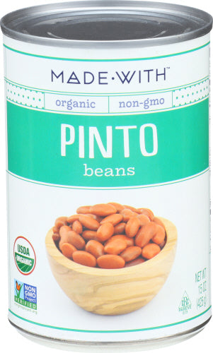 MADE WITH BEANS PINTO ORG - 15 OZ