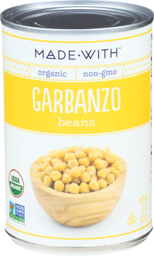 MADE WITH BEANS GARBANZO ORG - 15 OZ