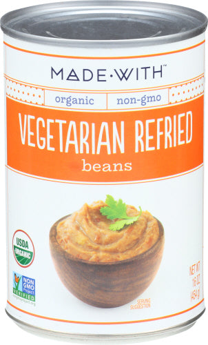 MADE WITH BEANS REFRIED VGTRN ORG - 16 OZ