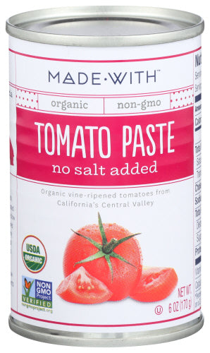 MADE WITH PASTE TOMATO ORG - 6 OZ