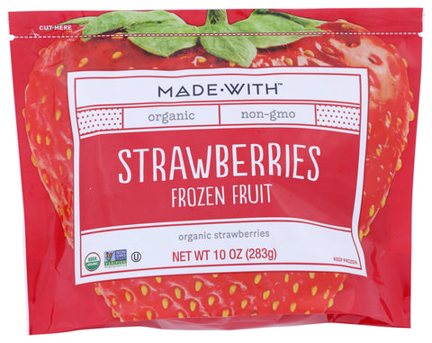 MADE WITH FRUIT STRAWBERRIES ORG - 10 OZ