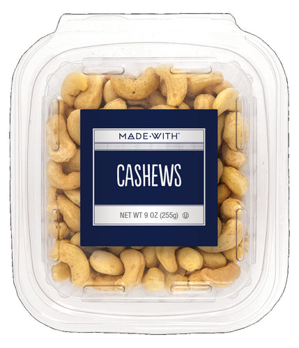 No Label Eb Nut Cashew Raw Tub, 9 OZ.