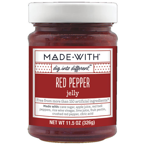 MADE WITH SPREAD RED PEPPER JELLY - 11.5 OZ