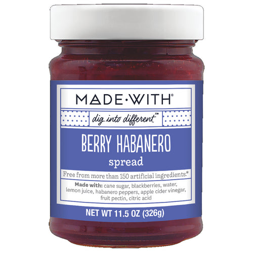 MADE WITH SPREAD BERRY HABANERO - 11.5 OZ