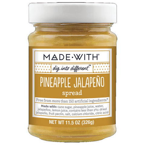 MADE WITH SPREAD PNAPPLE JALAPENO - 11.5 OZ