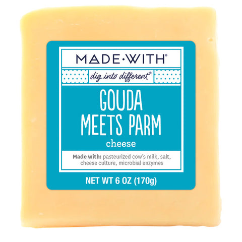 MADE WITH CHEESE GOUDA MEETS PARM - 6 OZ