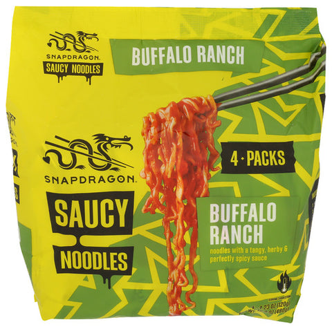 SNAPDRAGON NOODLES SCY BFF RNCH 4PK - 16.9 OZ
