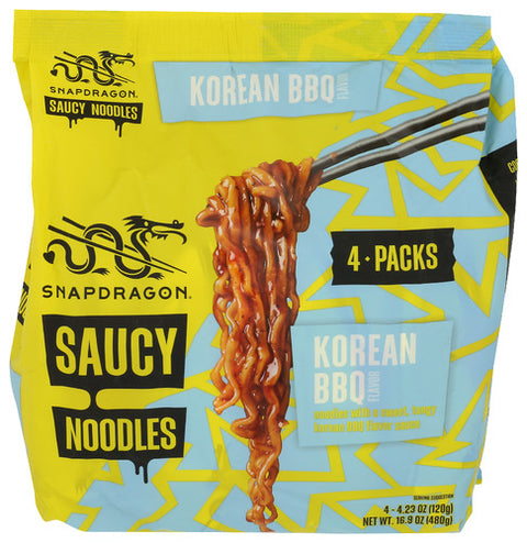SNAPDRAGON NOODLES SCY BBQ KRAN 4PK - 16.9 OZ