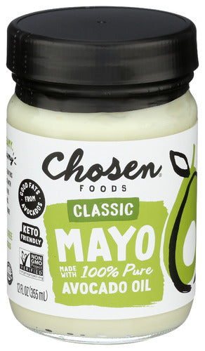 Chosen Foods 
Mayo Avocado Oil, 12 OZ.