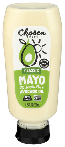 Chosen Foods 
Mayo Classic Squeeze, 11.25 OZ.