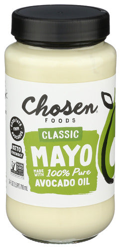Chosen Foods
Mayo Avocado Oil, 24 OZ.