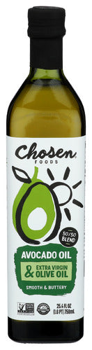 Chosen Foods 
Oil 5050 Blnd Avocdo Evo, 750 ML.