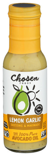 Chosen Foods 
Dressing Lmn Grlc Marnade, 8 OZ.