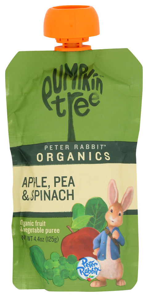 Peter Rabbit Baby Pea Spnch Apple Org, 4.4 OZ
