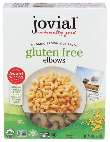 JOVIAL PASTA BRN RICE ELBOWS - 12 OZ