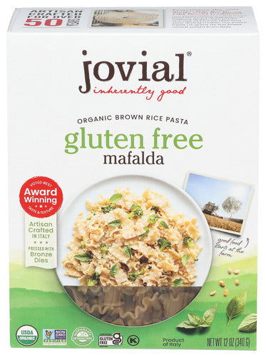 JOVIAL PASTA BRWN RICE MAFALDA - 12 OZ