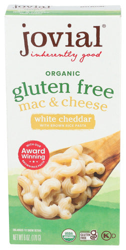 JOVIAL MAC N CHEESE WHITE CHEDR - 6 OZ