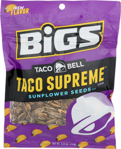 Bigs 
Seeds Sunflower Taco Bell, 5.35 OZ.