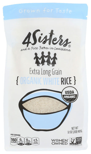 4Sisters 
Rice White Long Grain Org, 2 LB.