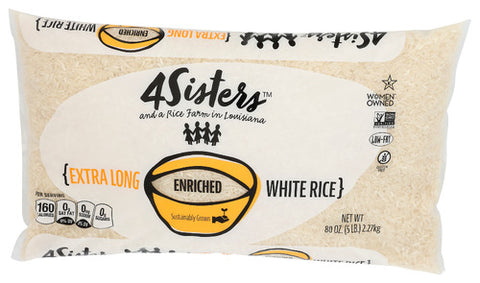 4Sisters 
Rice White Long Grain, 5 LB.