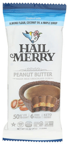 HAIL MERRY CUPS CHOC PNUT BTR 2CT - 1.5 OZ