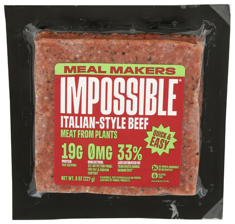 IMPOSSIBLE FOODS BEEF ITALIAN STYL ML MKR - 8 OZ