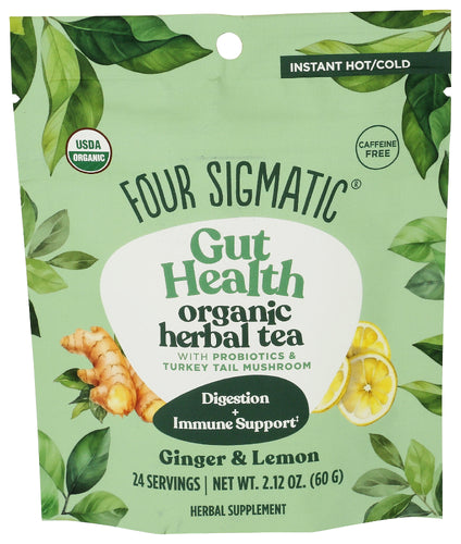 FOUR SIGMATIC TEA BLACK HAPPY GUT ORG - 2.12 OZ