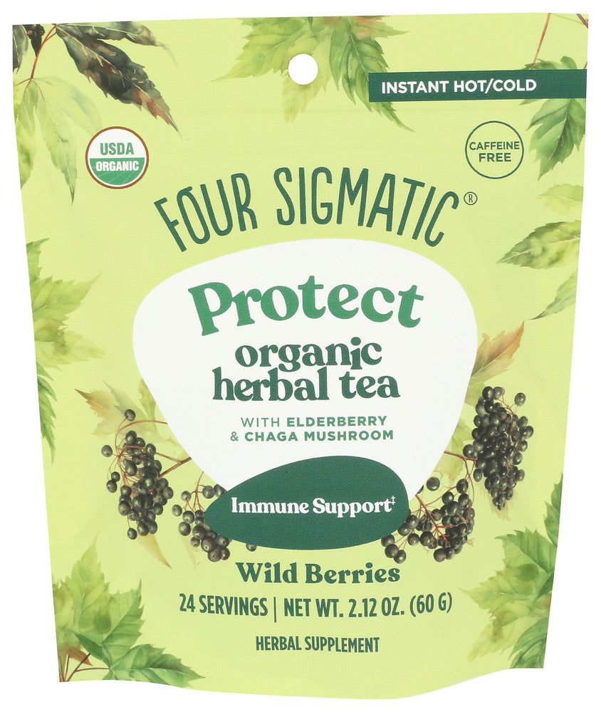 FOUR SIGMATIC TEA HERBAL PROTECT ORG - 2.12 OZ