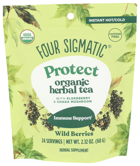 FOUR SIGMATIC TEA HERBAL PROTECT ORG - 2.12 OZ