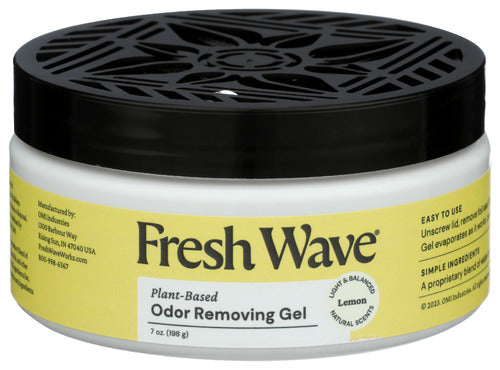 FRESH WAVE GEL ODOR REMOVING LEMON - 7 OZ