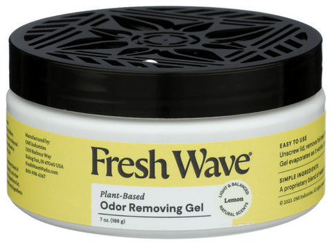 FRESH WAVE GEL ODOR REMOVING LEMON - 7 OZ