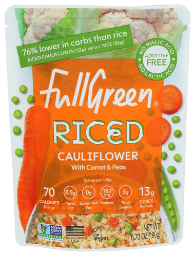 FULLGREEN RICED CAULFWR PEA CARROT - 6.7 OZ