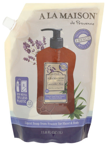 A La Maison 
Soap Liquid Lavndr Aloe, 33.8 FO.