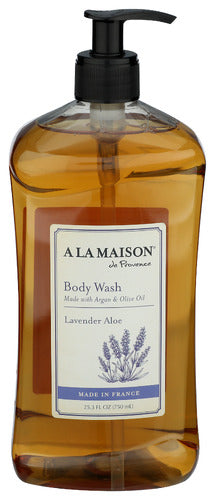 A La Maison 
Body Wash Lavender Aloe, 25.36 FO.