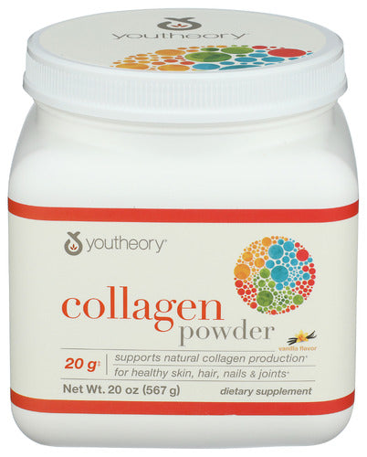 YOUTHEORY COLLAGEN POWDER VANILLA - 20 OZ