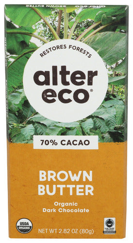 Alter Eco 
Choc Bar Drk Brwn Bt Org, 2.82 OZ.