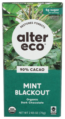 Alter Eco 
Choc Bar Suprdrk Mnt Org, 2.65 OZ.