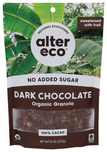 Alter Eco 
Granola Dark Chocolate, 8 OZ.