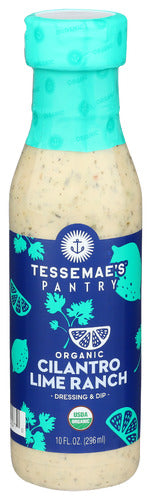 TESSEMAES DRESSING CLNTRO LIME RNCH - 10 OZ