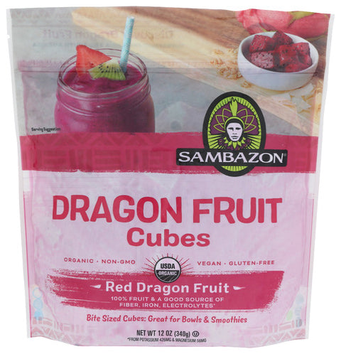 Sambazon Cubes Pitaya Drgn Frt, 12 OZ.