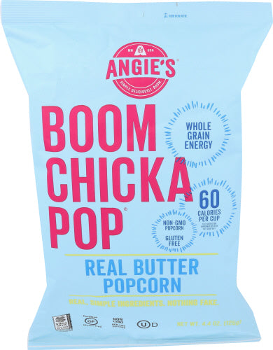 ANGIES POPCORN BOOMCH RL BUTTER - 4.4 OZ