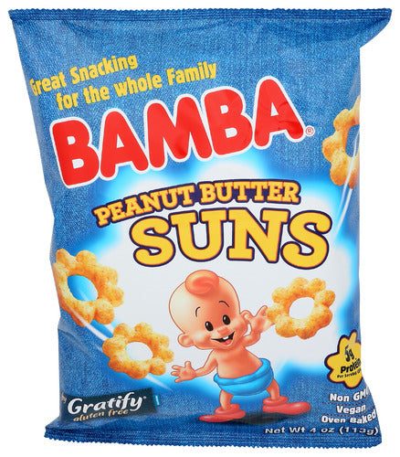 GRATIFY BAMBA PEANUT BTTR SUNS - 4 OZ
