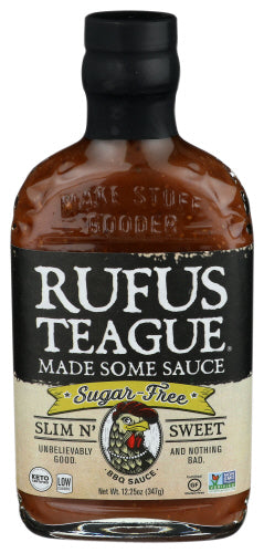 Rufus Teague Sauce Bbq Slim N Sweet, 12.25 OZ.